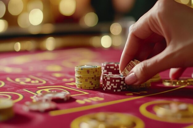 Live dealer Texas Hold'em Bonus table on dukun toto mobile app